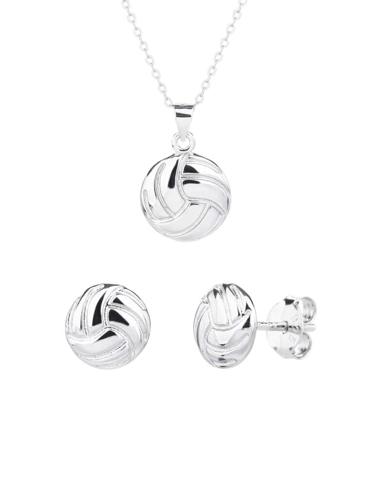 Silbernes Wasserball-Keilset