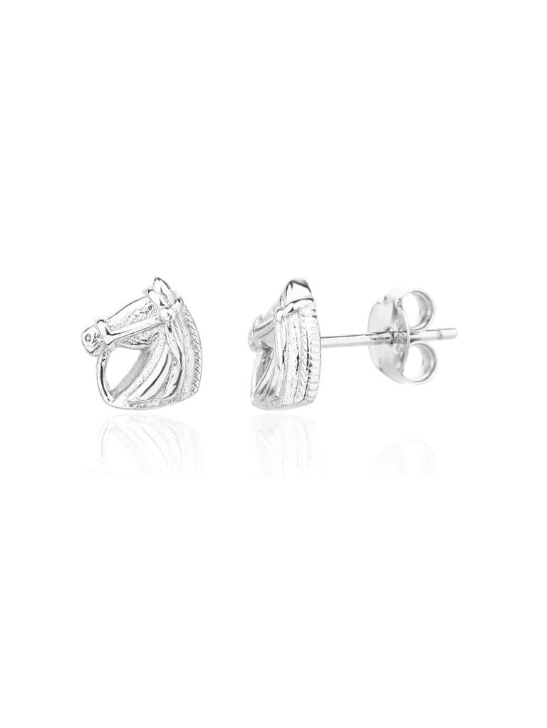 Silver sterling silver Horse earrings
