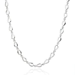 Csepp mintás nyaklánc – 44,5+4 cm
