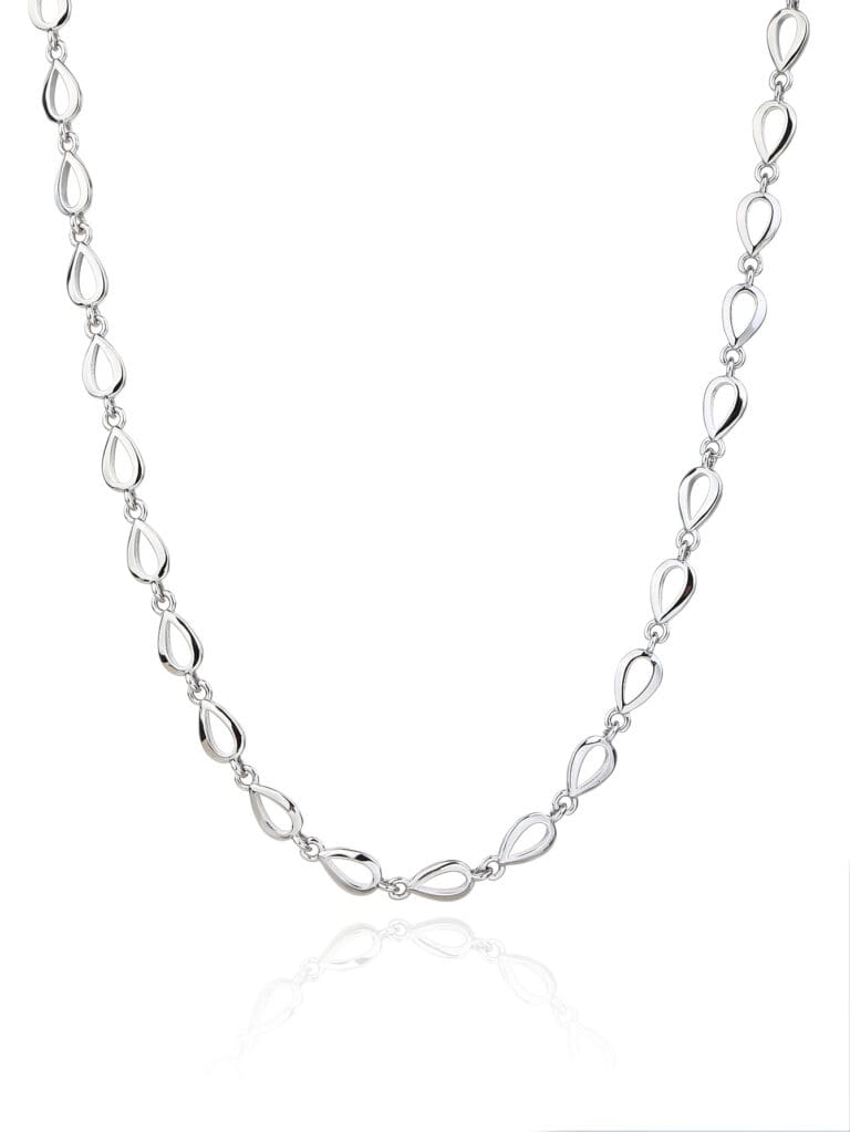 Csepp mintás nyaklánc – 44,5+4 cm