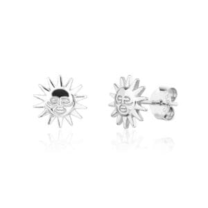 Sunflower earrings