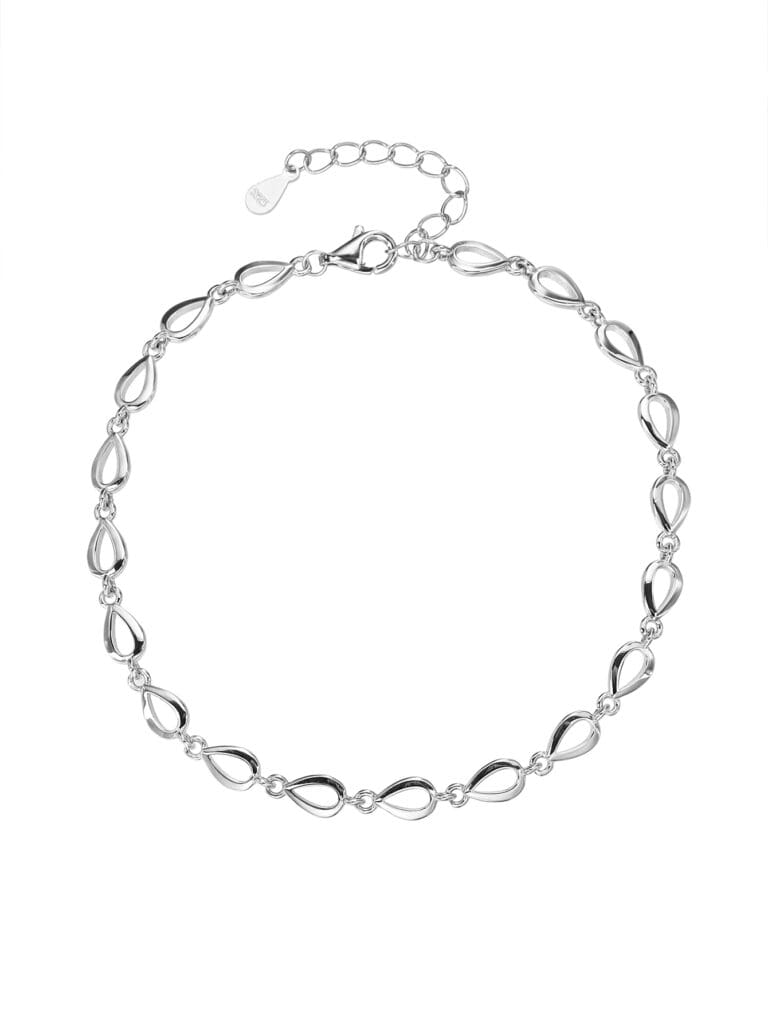 Csepp mintás karkötő – 17+4 cm